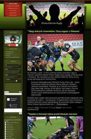 Master Pharm Rugby Łódź- Lechia Gdańsk