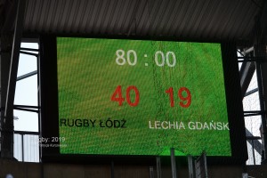 Master Pharm Rugby Łódź - Lechia Gdańsk